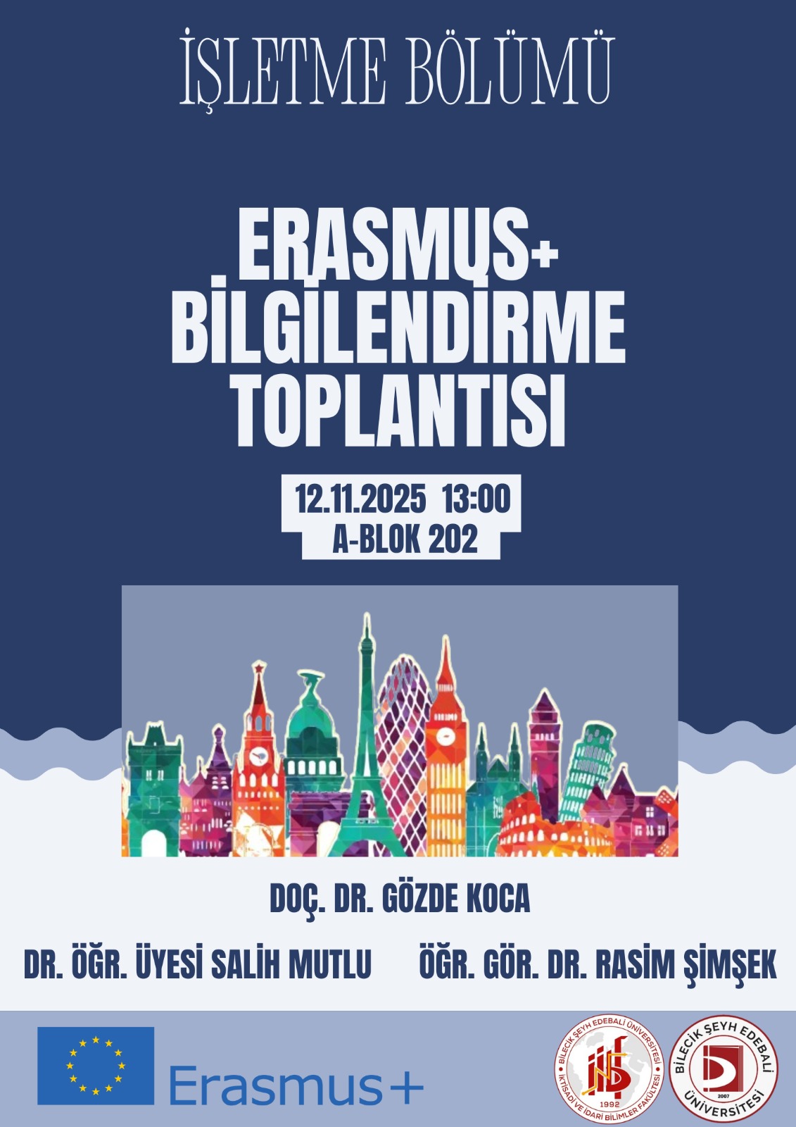 Erasmus + Bilgilendirme Toplantısı